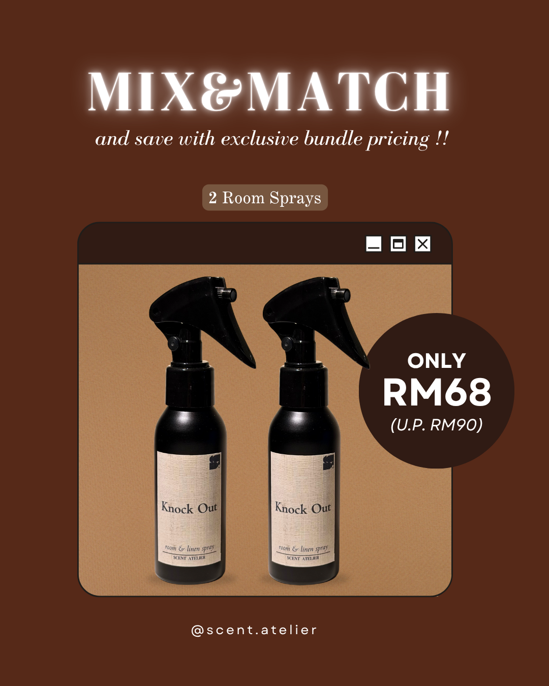 [M&M] 2x Room Sprays